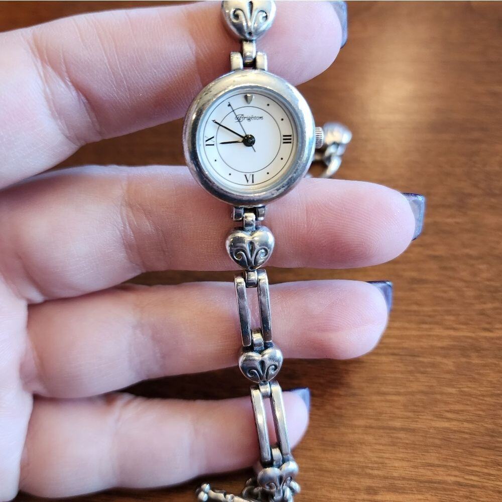 Brighton Pompeii‎ heart toggle bracelet watch